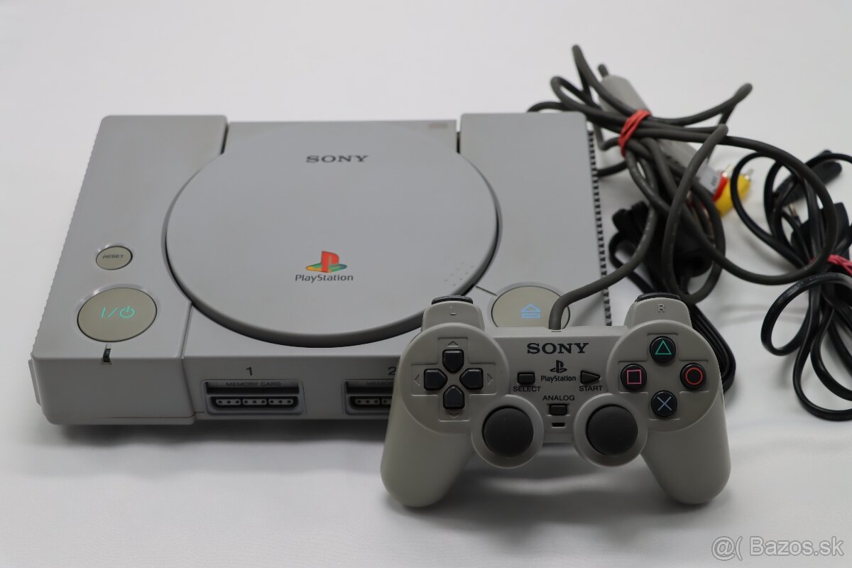 Sony PlayStation 1 SCPH-7002 + Ovládač a príslušenstvo