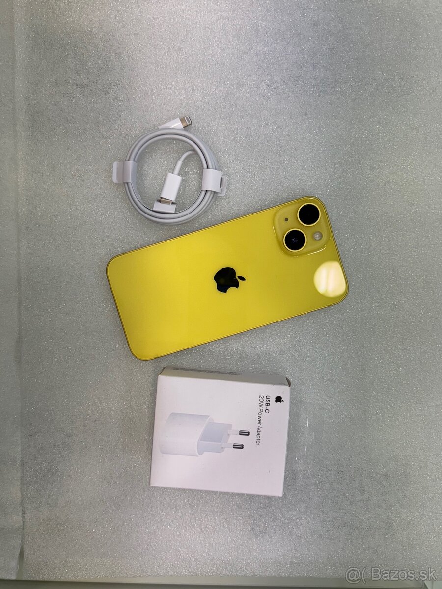 ZÁRUKA | iPhone 14 Yellow 128gb