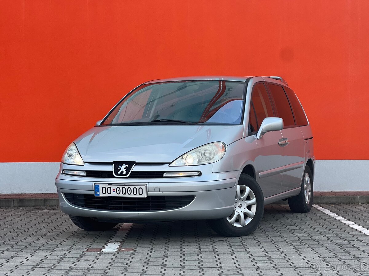 Peugeot 807 2.2 benzín + LPG | 7 miest | 163 000 km