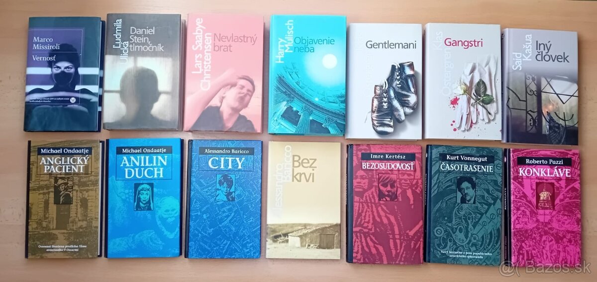 Edícia MM - Slovart, Baricco, Ondaatje, Kertész, Vonnegut..