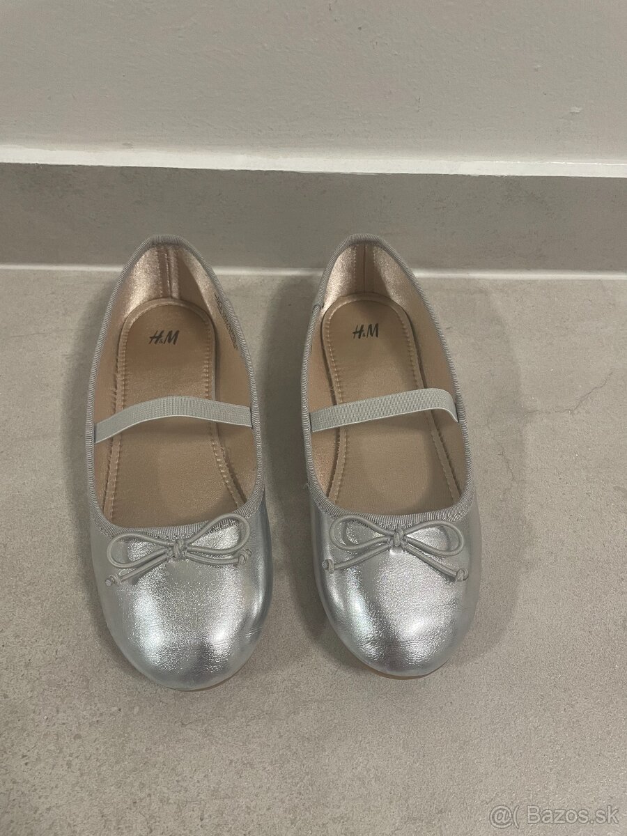 balerínky H&M vel. 32/ vd. 19,8cm