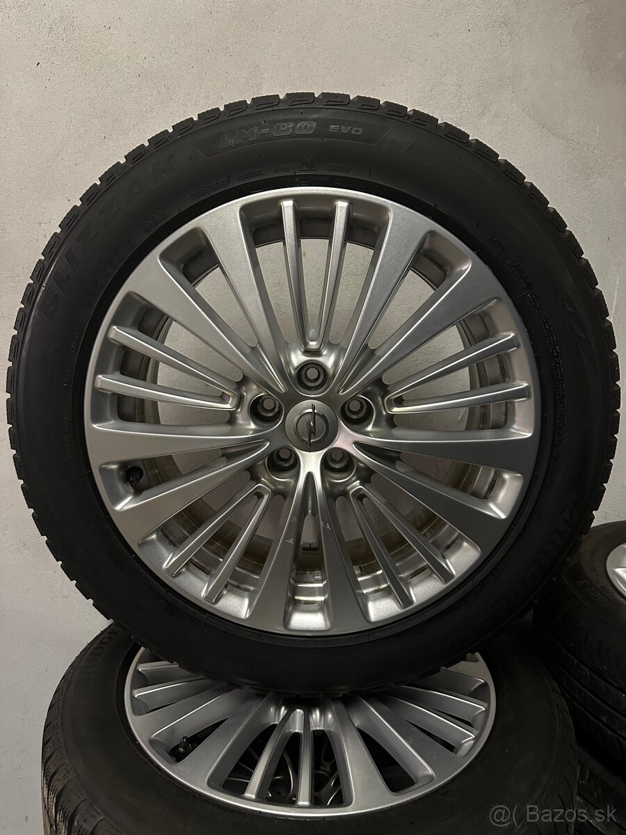 5x108 R18 7,5J ET49 Opel Grandland X + 225/55 R18 zimné