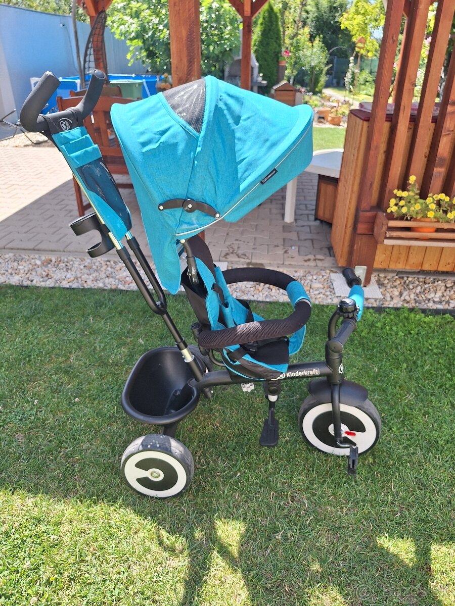 Trojkolka Kinderkraft modrá