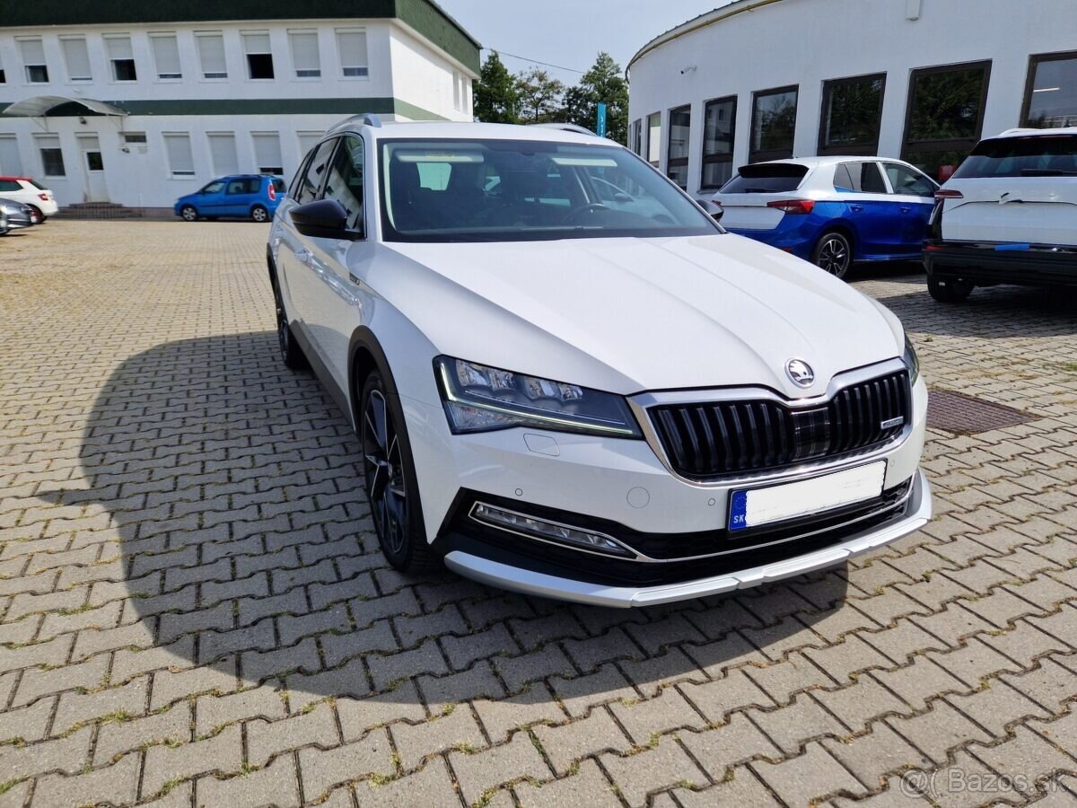 Škoda Superb Combi Scout 2,0TSI 200kW 7°AP 4×4