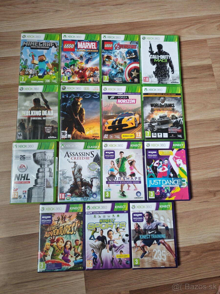 Predám hry na xbox 360