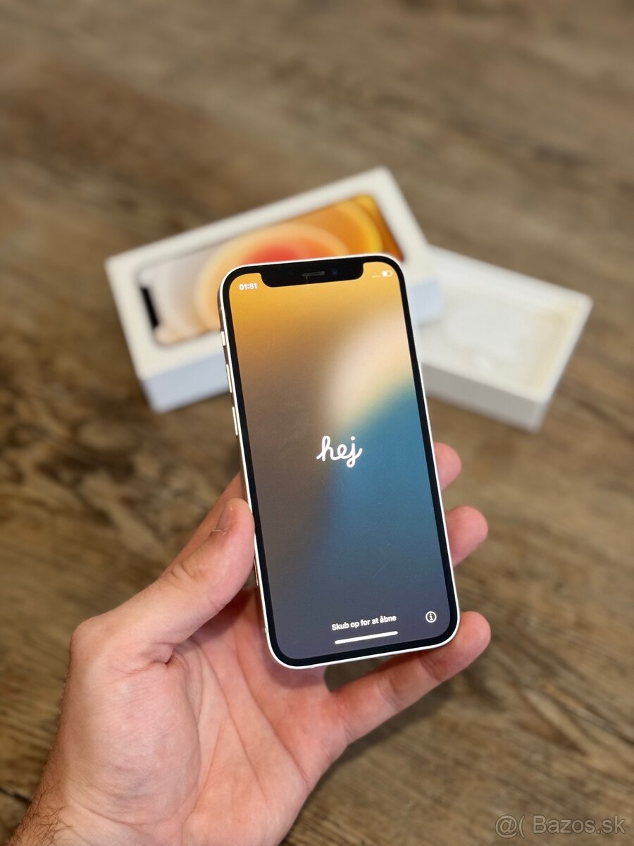 iPhone 12 mini biely 64gb