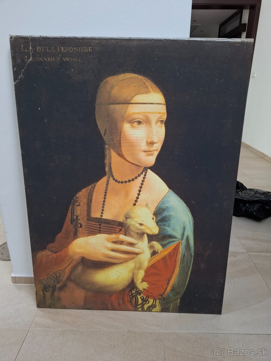 Obraz Dáma s hranostajom