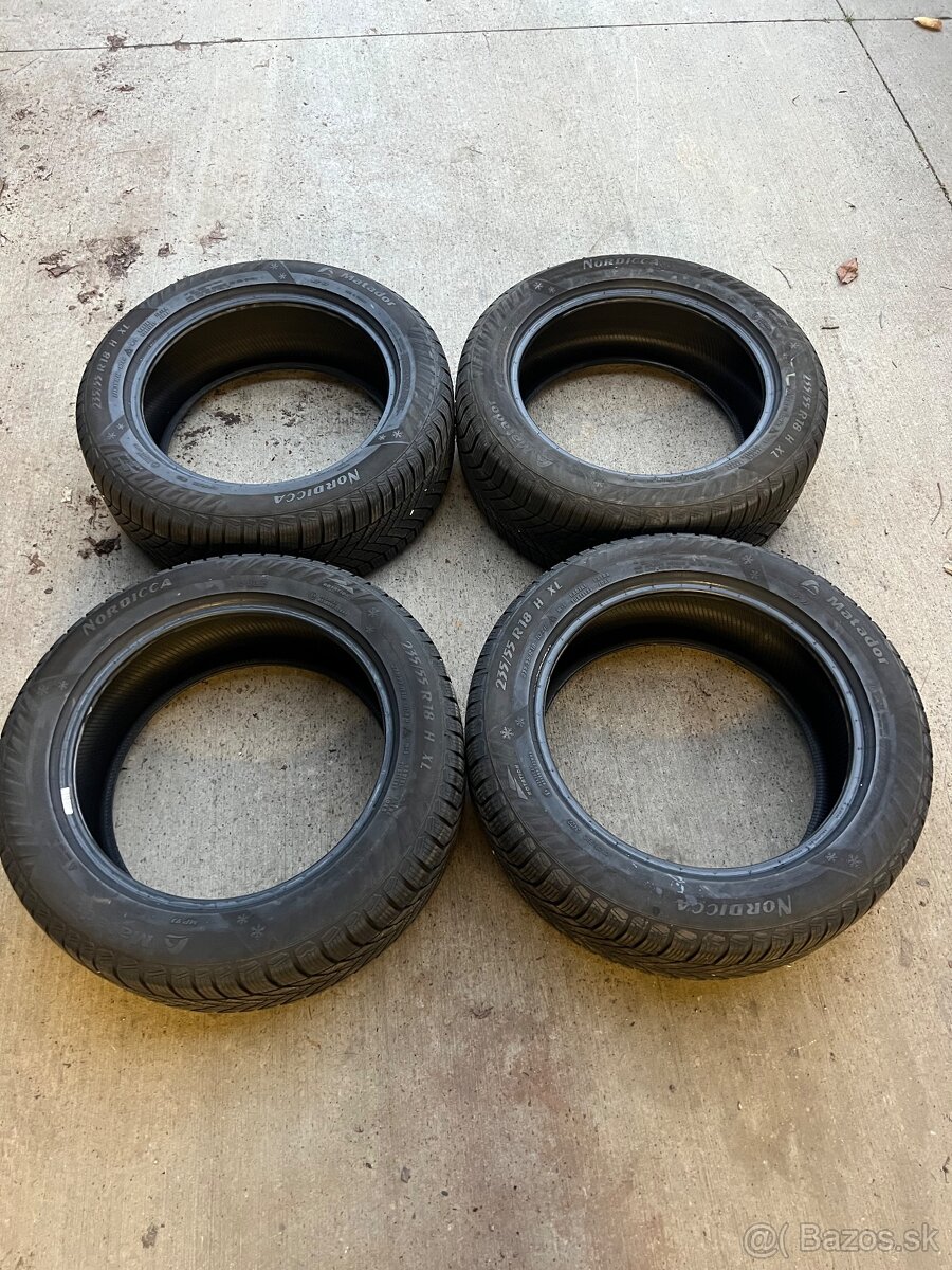 Zimné pneumatiky 235/55 R18 H XL