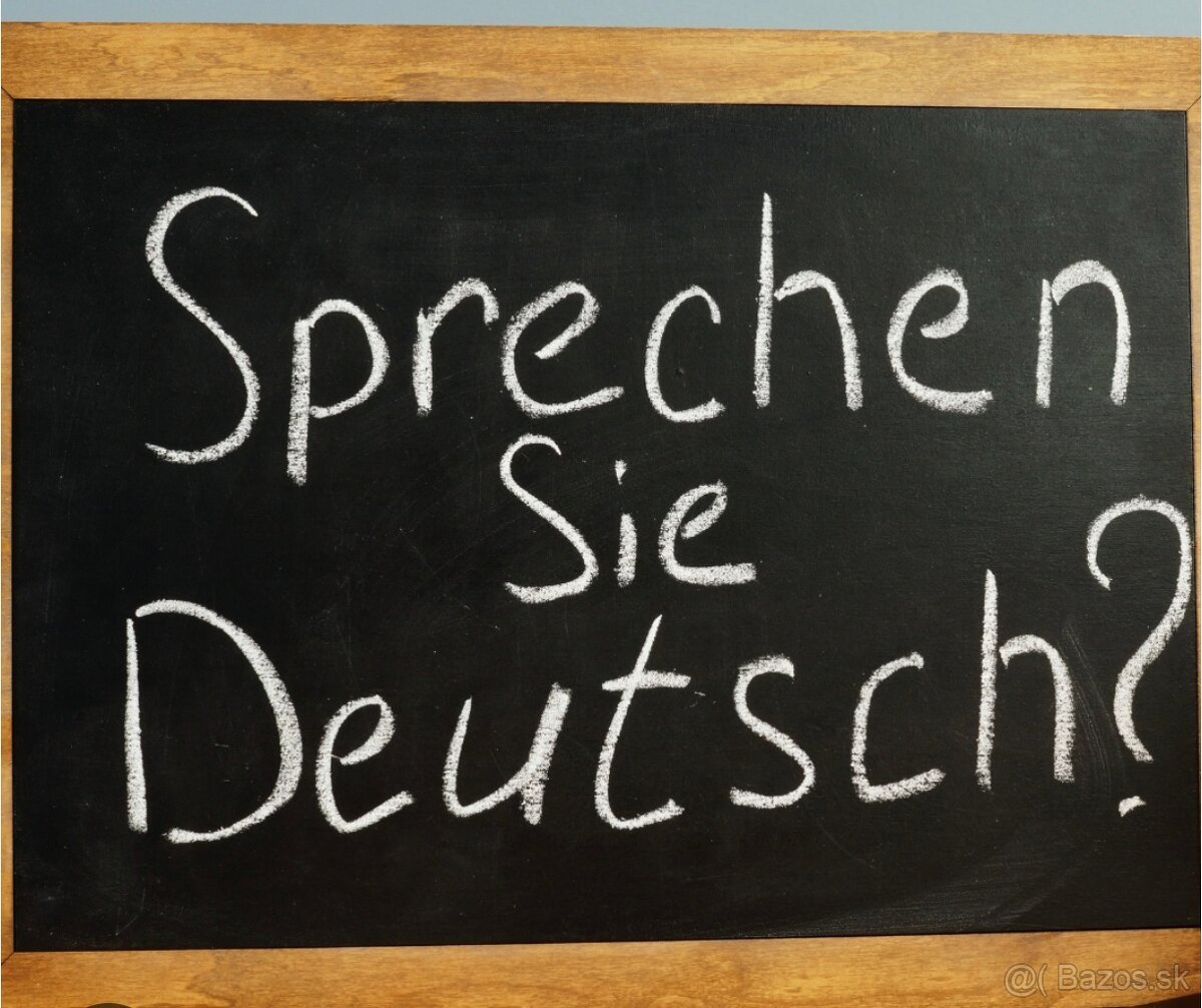 Doučovanie nemčiny (Deutsch)