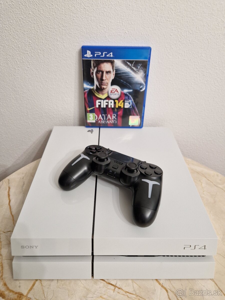 PlayStation 4 Fat 500GB biela herná konzola