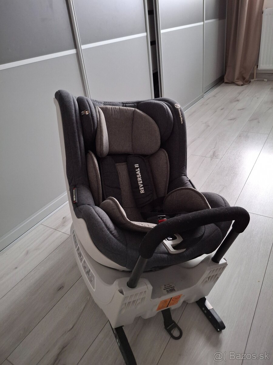 Autosedačka Petite&Mars Reversal II Isofix Stone Air (0-18 k