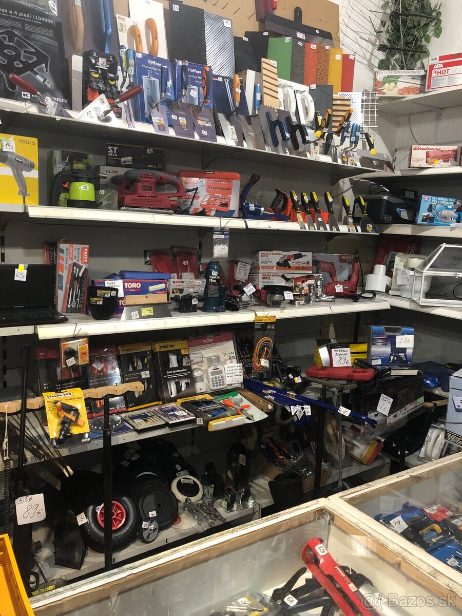 Odstúpim predajňu v plnej prevadzke.