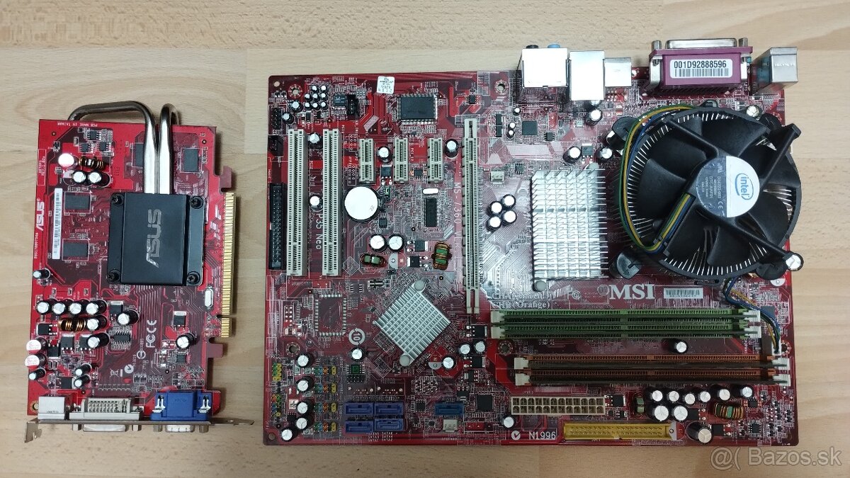 Predám základnu dosku Intel MSI MS-7360 P35 NEO