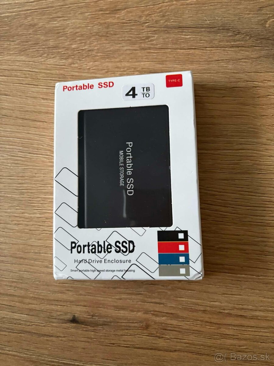 Nový externý disk HDD 4 TB