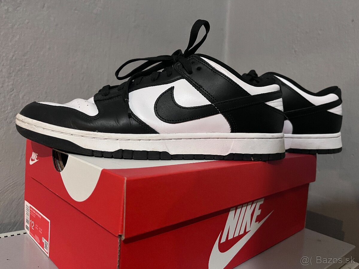 Nike dunk low čierne (panda)