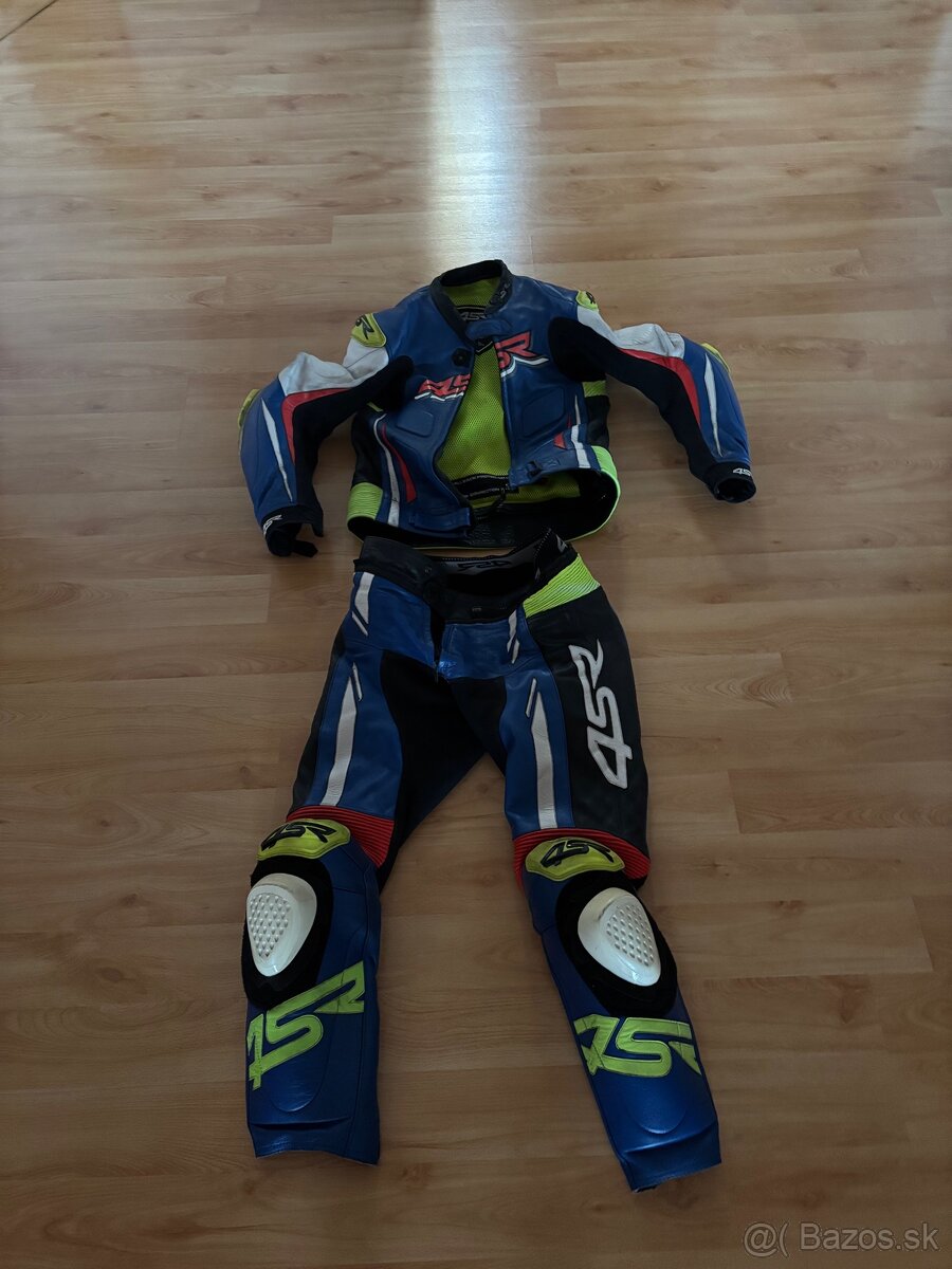 kožená motokombinéza 4SR