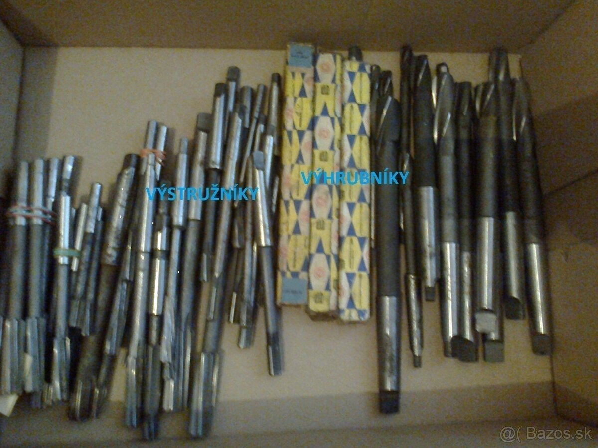 Súbor - výstružníky, výhrubníky+