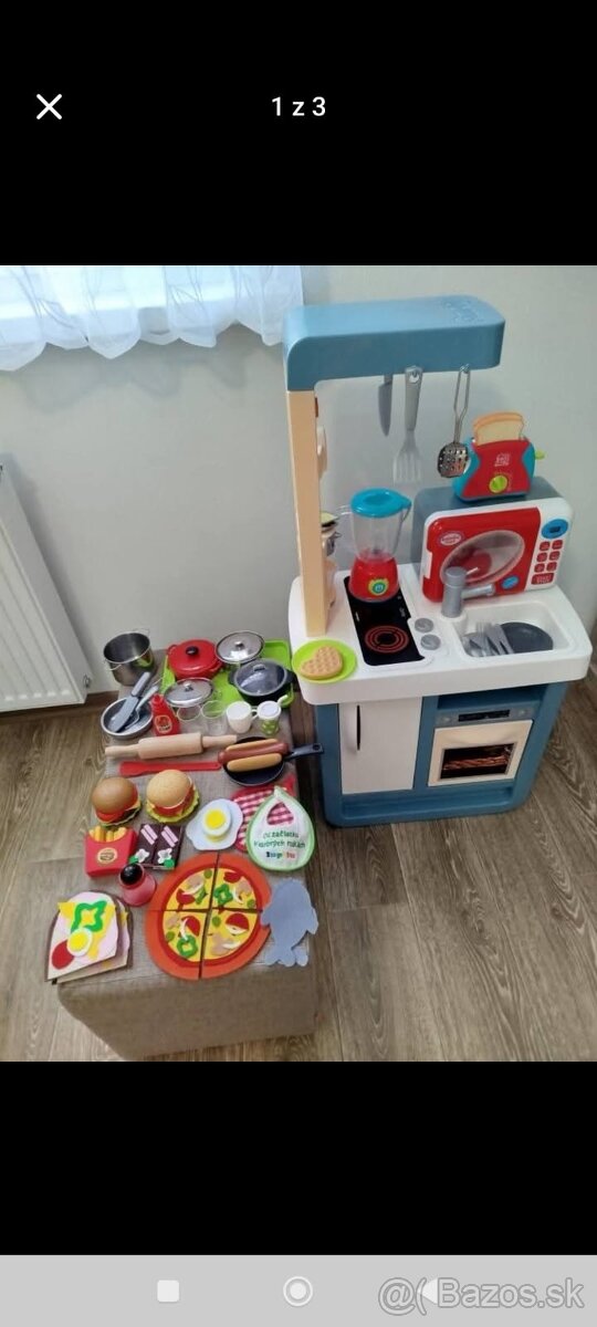 Detská kuchynka s vybavením
