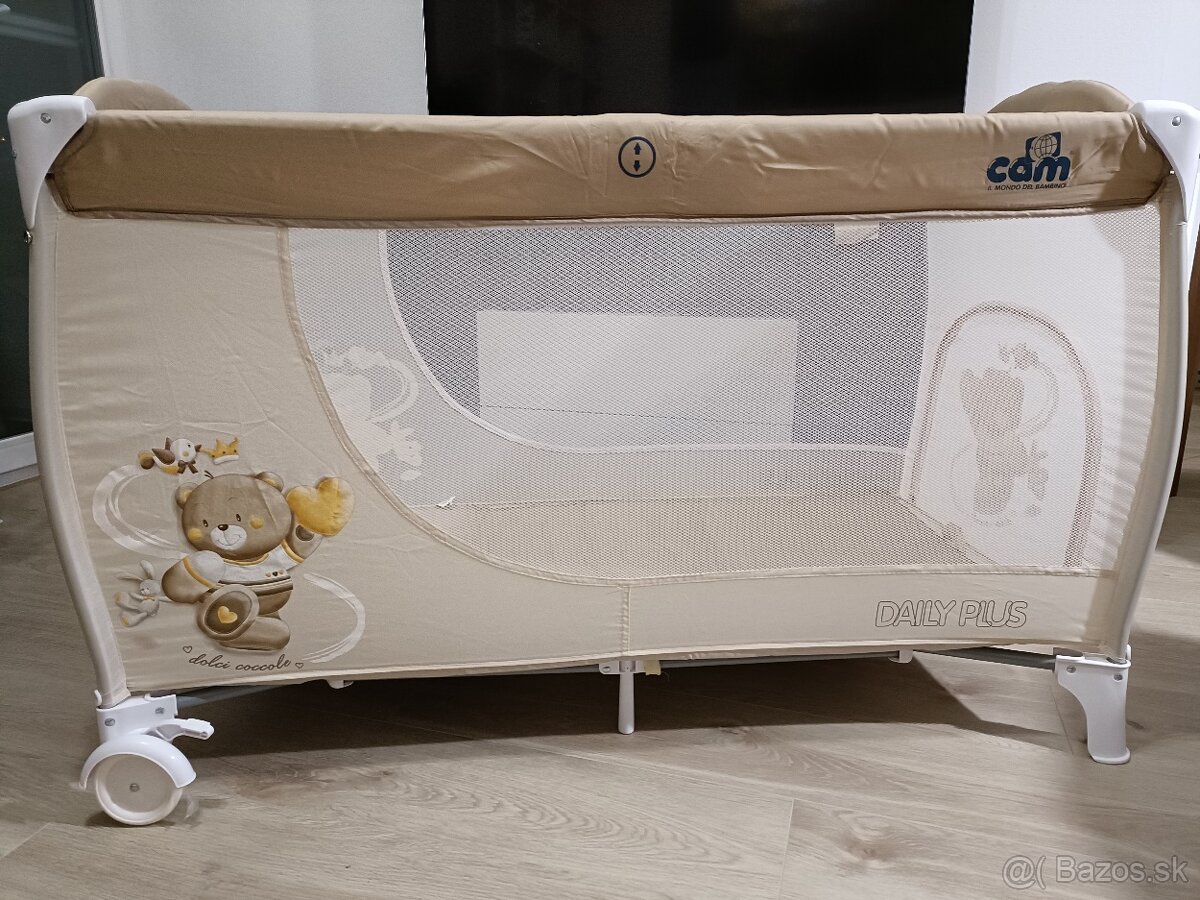 Cestovná postieľka/ohrádka CAM