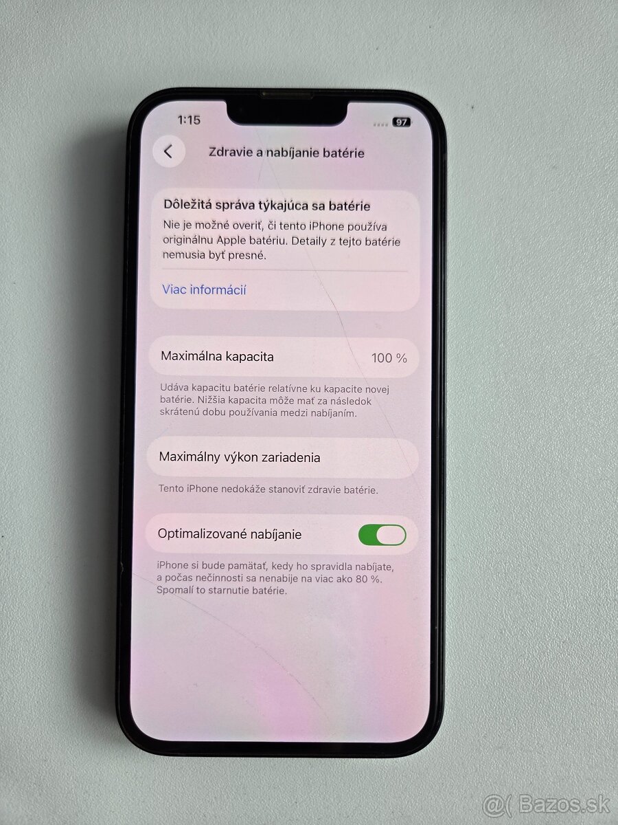 iPhone 14 128GB - Nová batéria