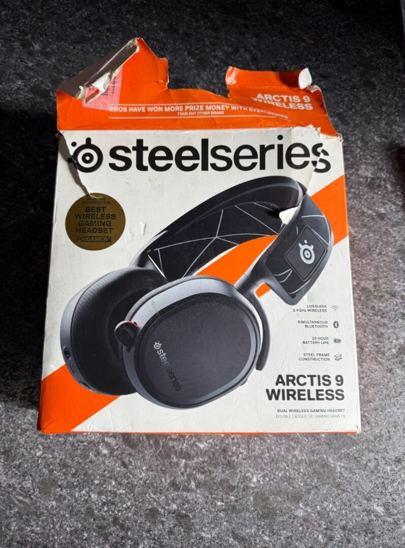 Bezdrôtové herné slúchadlá SteelSeries Arctis 9 Wireless