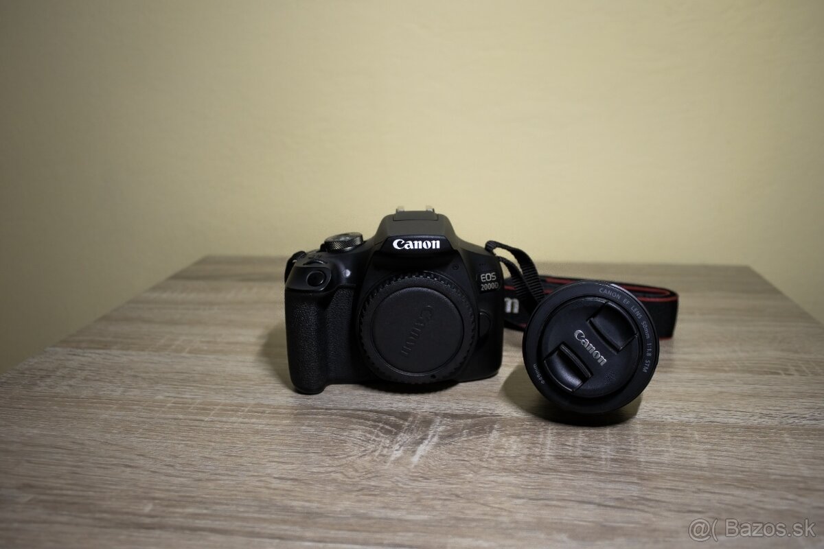 Canon EOS 2000D+ 50mm f/1.8 STM