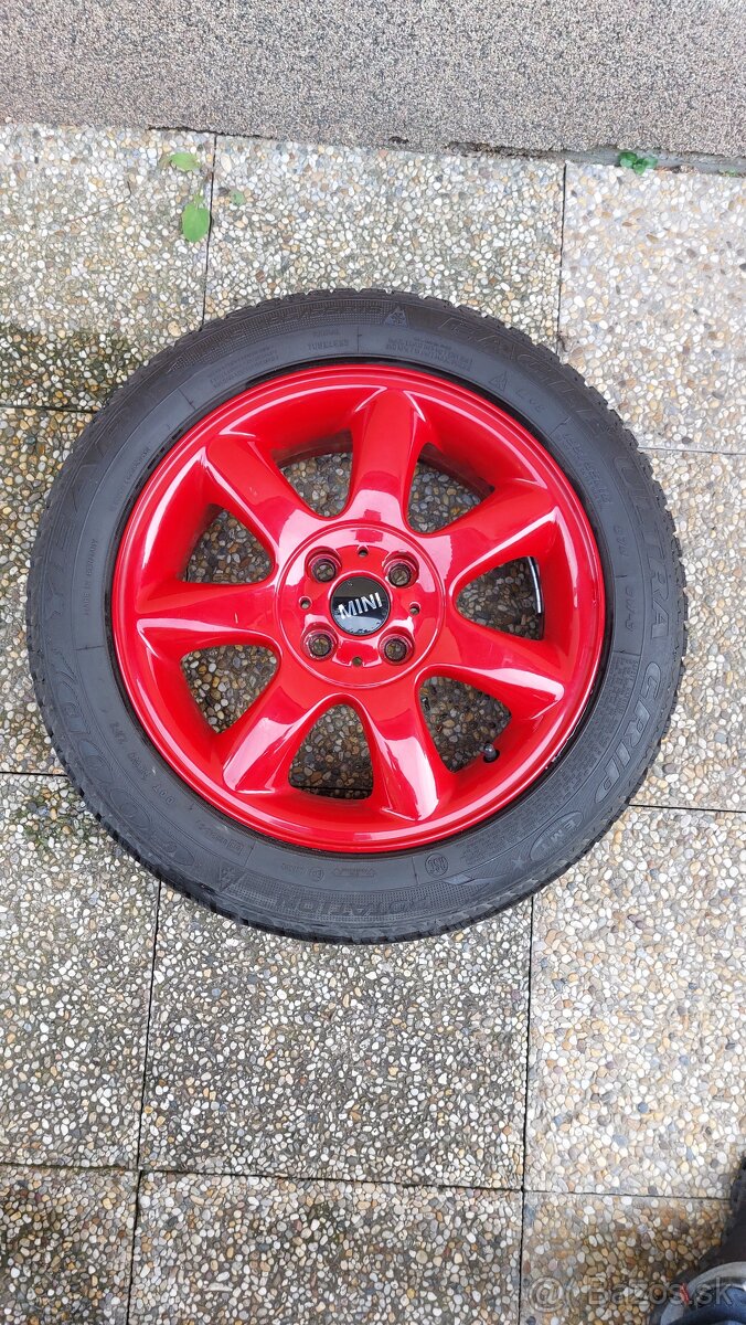 Predám disky/elektróny Mini Cooper R56 6.5Jx16" ET48 4x100