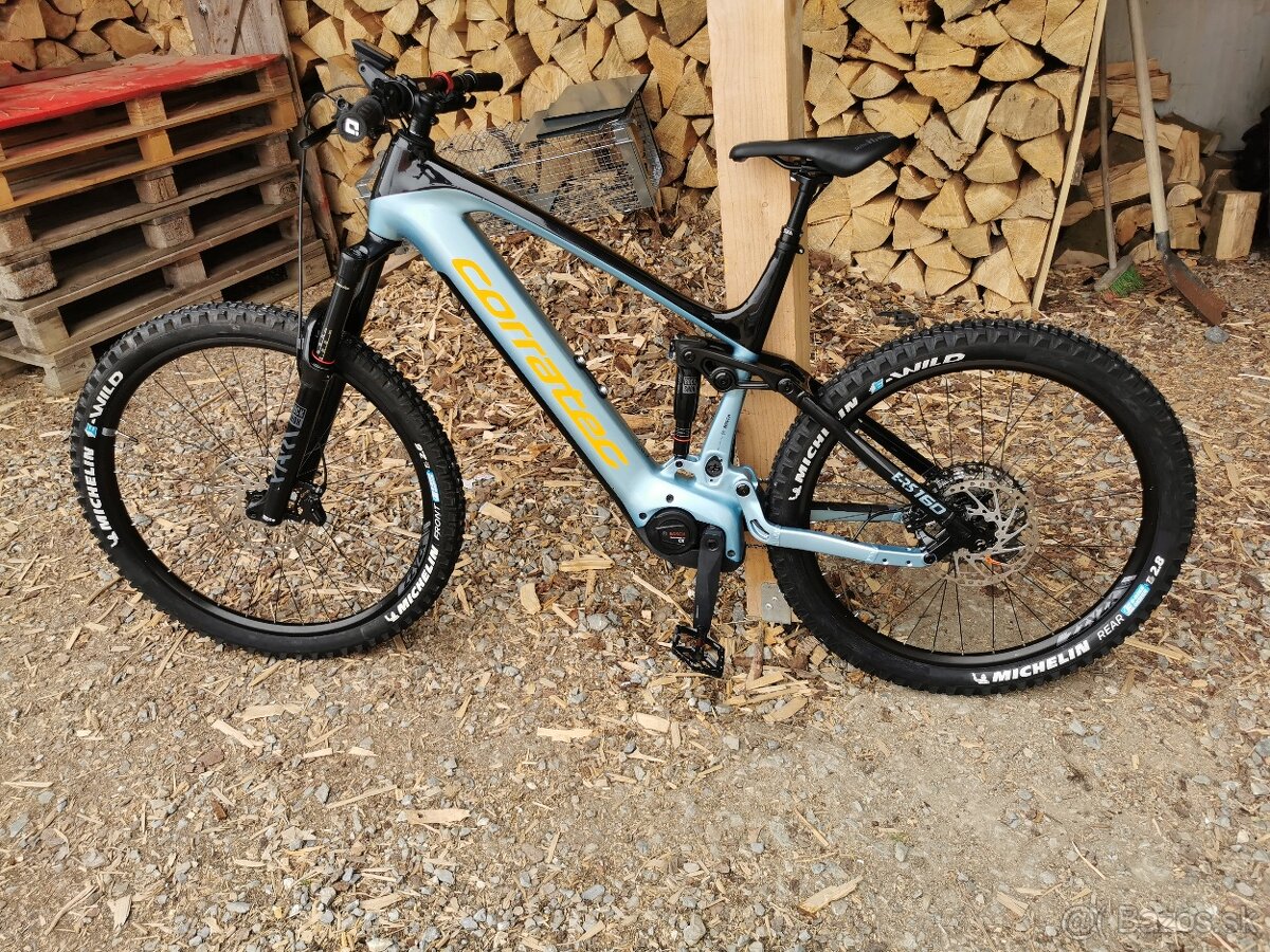 Horsky elektrobicykel celoodpruzeny pneu 29/27,5 ram M/L