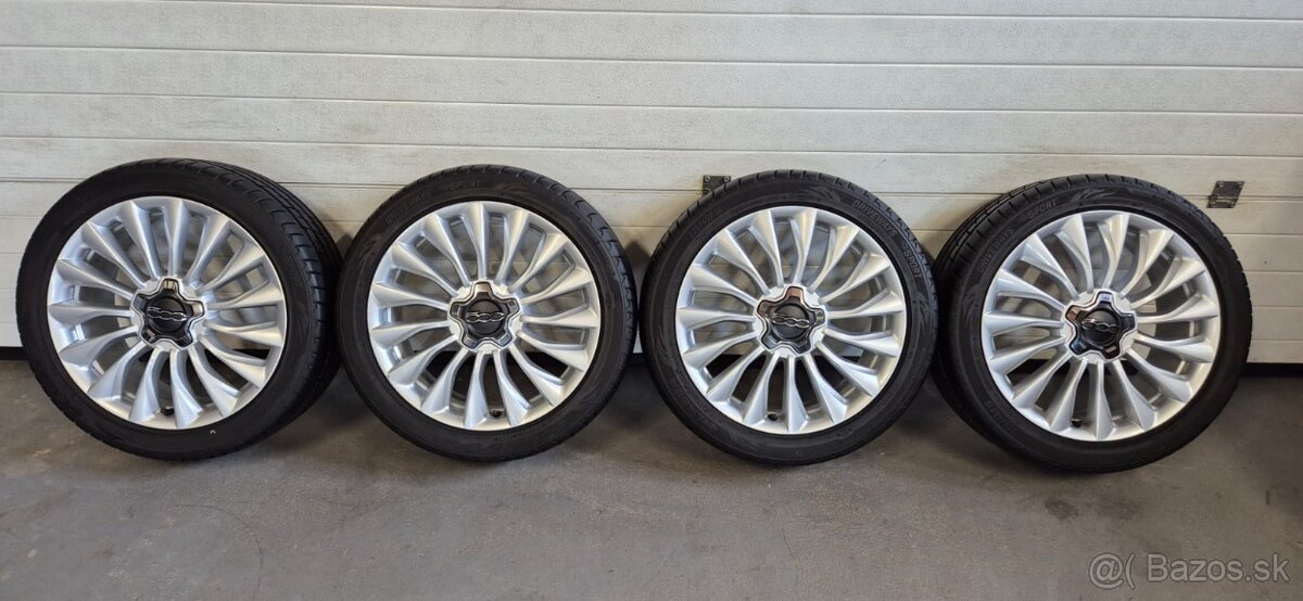 Hliníkové disky 5x110 r18 ET40 Fiat 500X