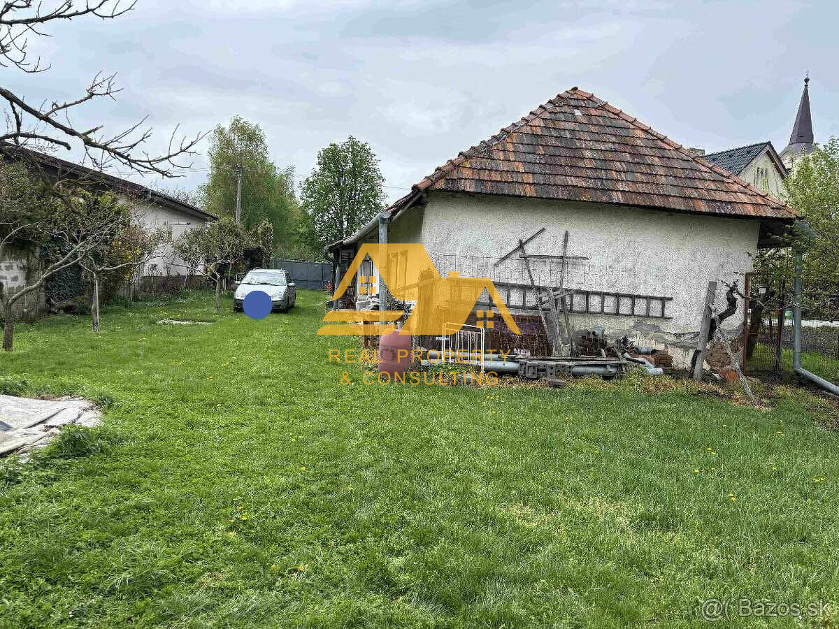 Predám dom s veľkým pozemkom v obci Černík