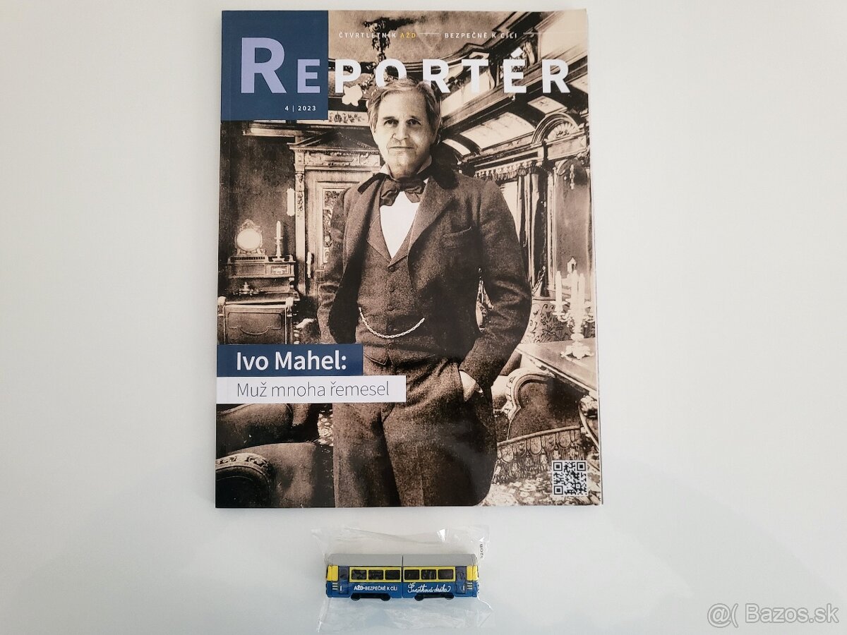 Časopis Reportér 4/2023 + AŽD USB flash disc 32 GB