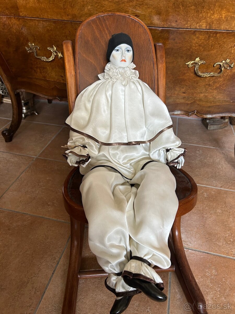 Bábika Pierrot V-75 cm. 60 €