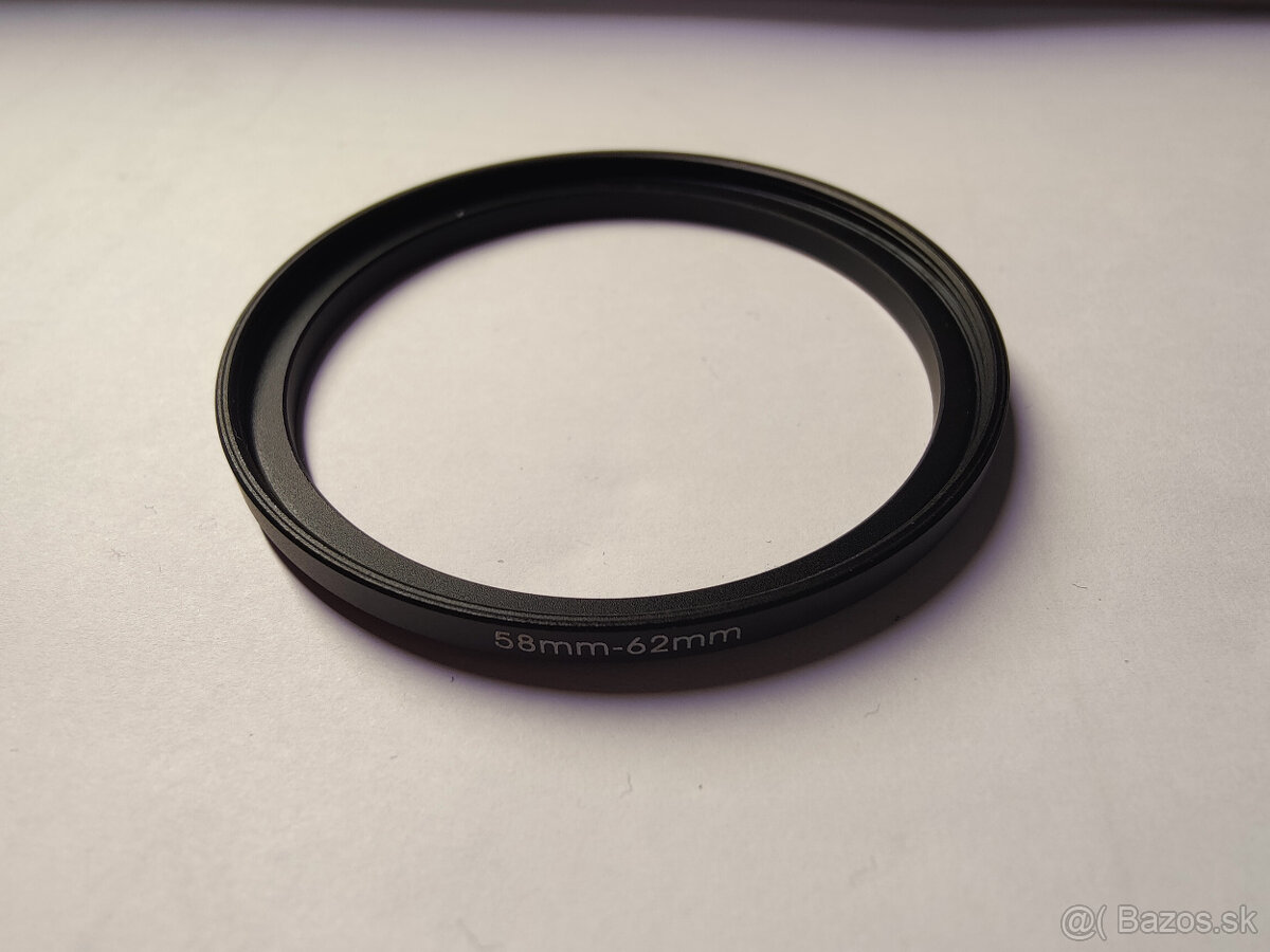 Redukcie na filtre objektívu 58-62mm a 37-52mm