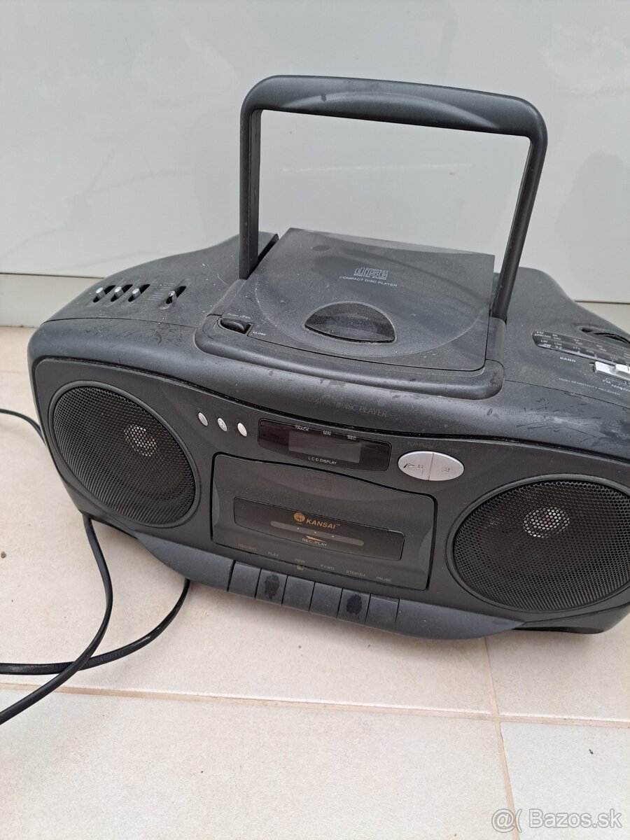 Staré rádio, magnetofón, cd, iba osobný odber BA