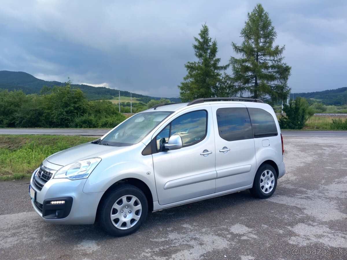 Peugeot Partner Tepee 1.6Hdi Comfort r.v.2018 Kúp.Slovensko