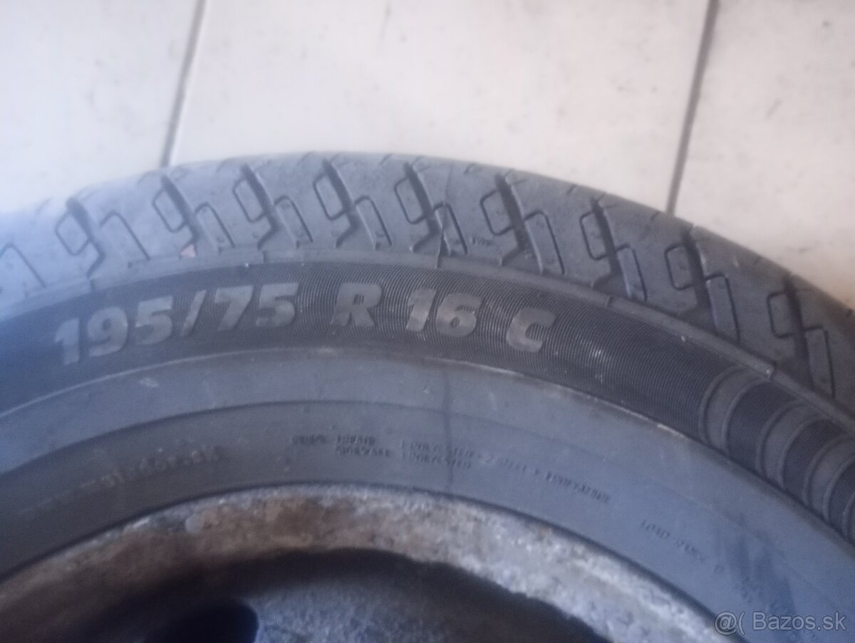 Disky s kolesami na Iveco Daily rozmer 195/75 r 16c