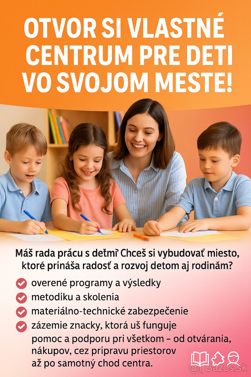 Hľadáme partnerku na otvorenie nového centra v tvojom meste