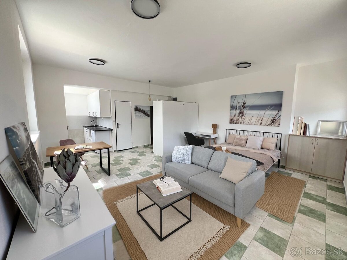 Prenájom 1-izbového apartmánu B2 – Dolný Kubín, časť Mokraď