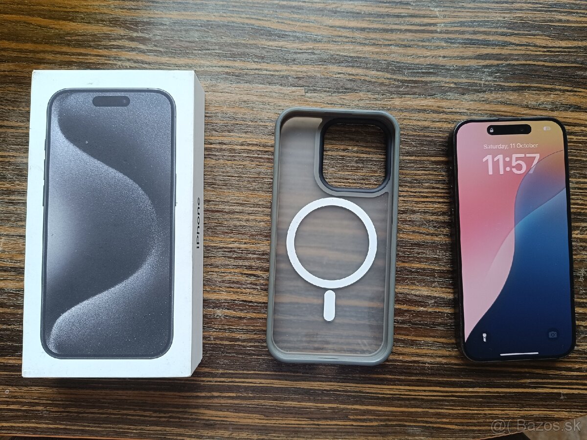 Iphone 15 pro black 128GB