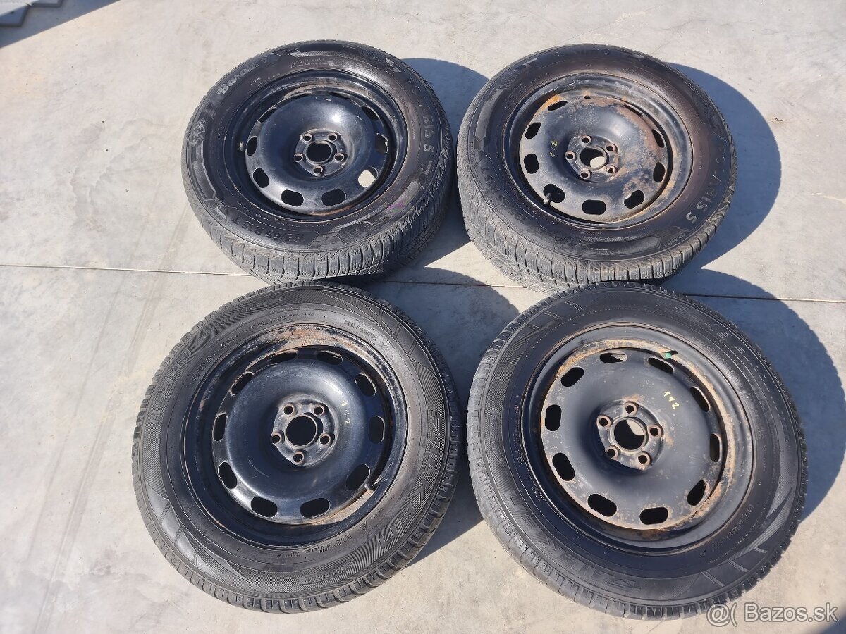 5x112 plechy 195/65 r15