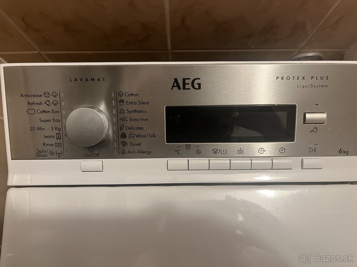 6 ročná práčka AEG