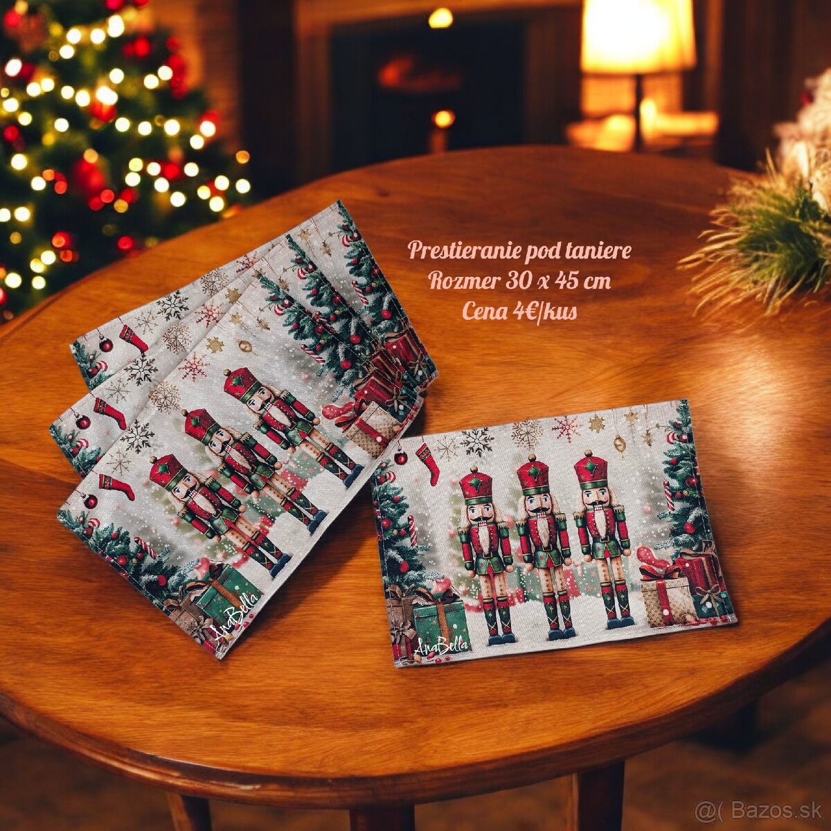 Vianočné prestieranie, štóly