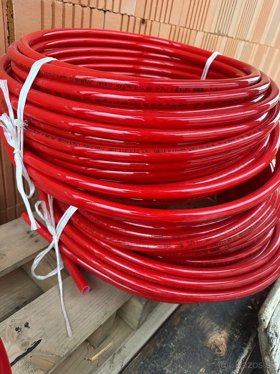 Rehau 17x2 podlahové kúrenie trubky