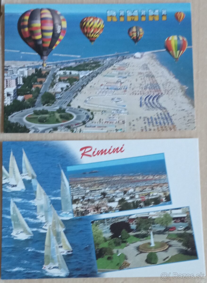 Pohľadnice (Taliansko-Rimini)
