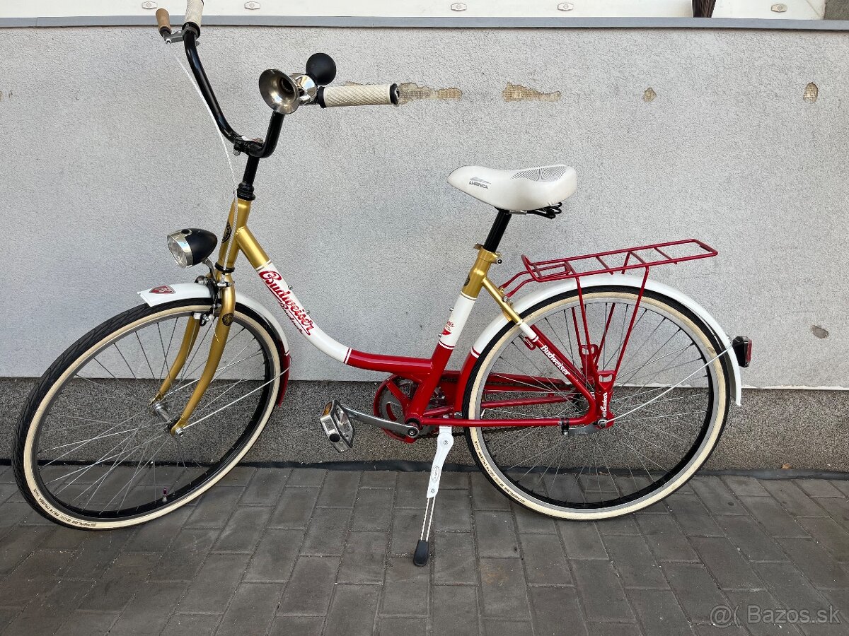 Mestský bicykel Budweiser