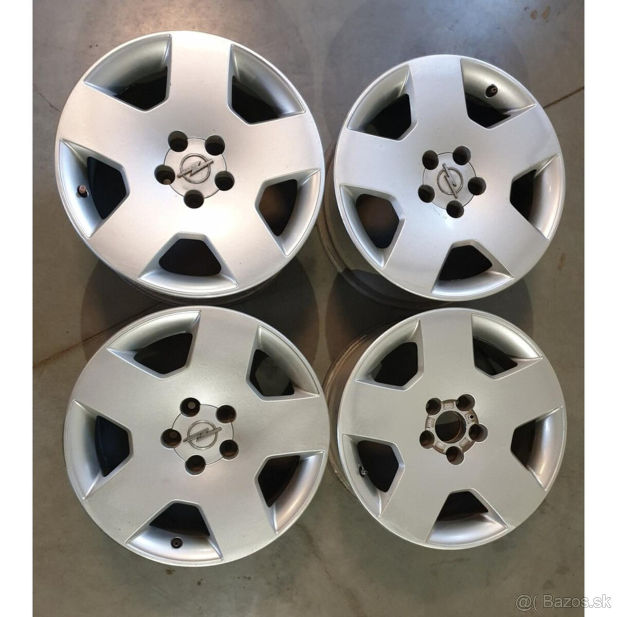 Hliníkové disky 5x110 R17 7,5J ET39