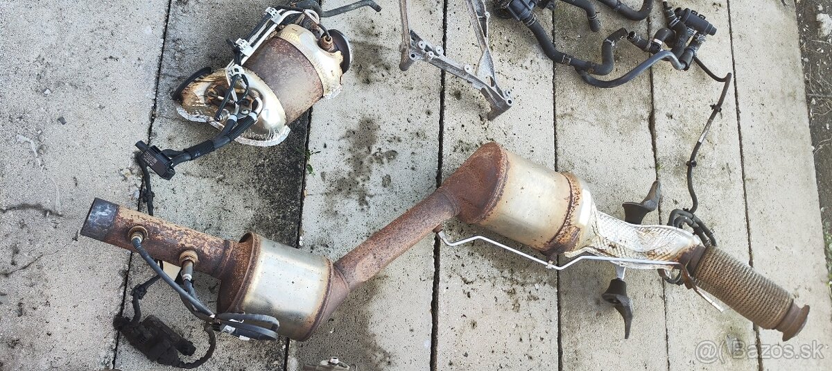 Predam DPF kat VW Crafter, MAN TGE