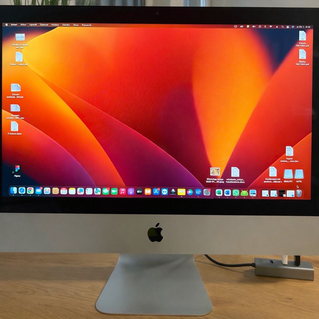 Predám Apple iMac 21,5”– TOP stav, komplet príslušenstvo