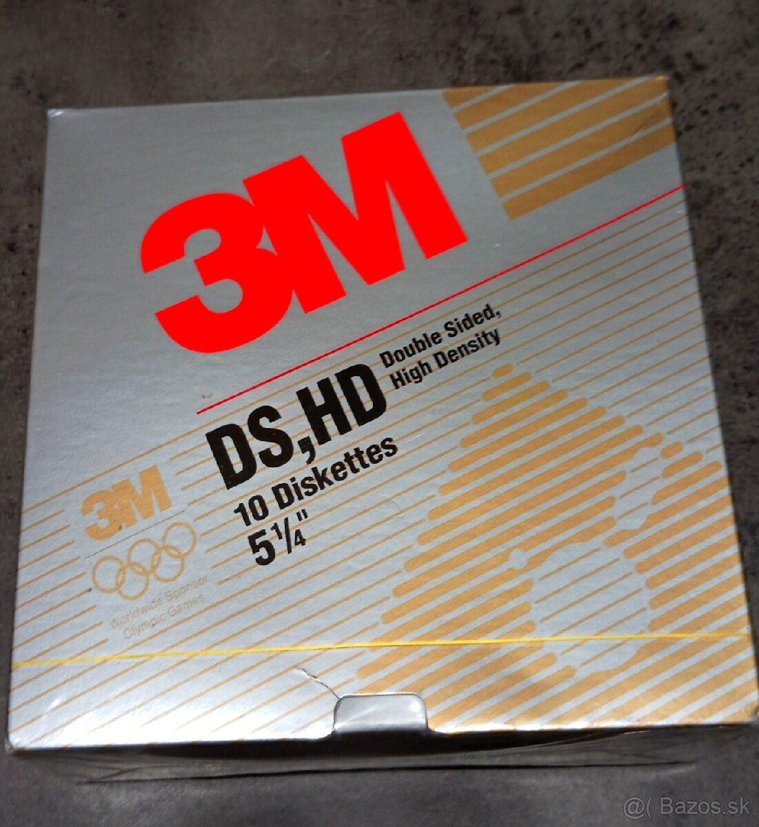 Originálne nerozbalené retro diskety 3M 5 1/4" od IBM