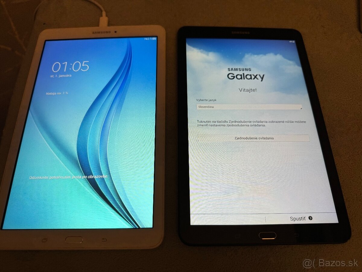 Predam dva kusy tabletu Samsung galaxy Tab E
